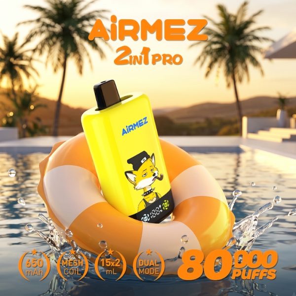 Airmez Fox 2 IN 1 80000 Puffs Airmez Fox 2 IN 1 80000 Puffs