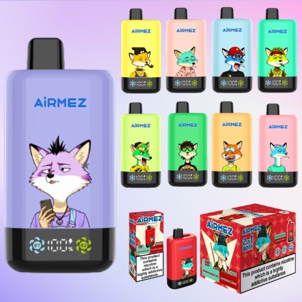 Airmez Fox 2 IN 1 80000 Puffs Airmez Fox 2 IN 1 80000 Puffs