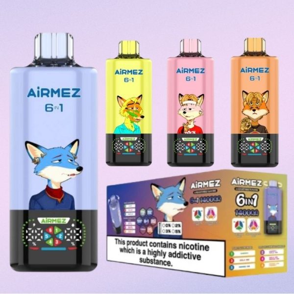 Airmez-Fox-6-IN-1-140k-Puffs.jpg Airmez Fox 6 IN 1 140k Puffs