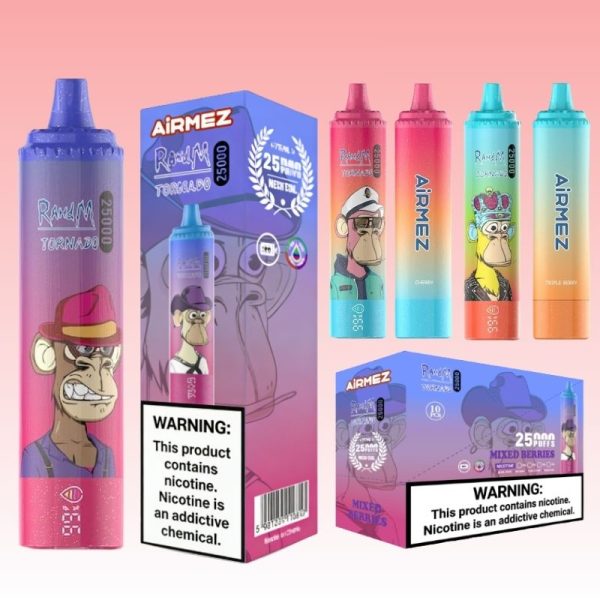Airmez-Tornado-25000-Puffs.jpg Airmez Tornado 25000 Puffs