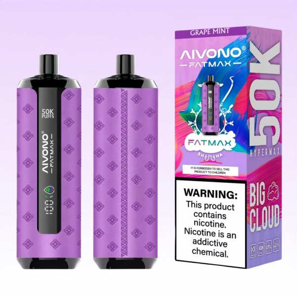 Aivono-Aim-Fatmax-50000-Puffs-6.jpg Aivono Grape Mint Vape