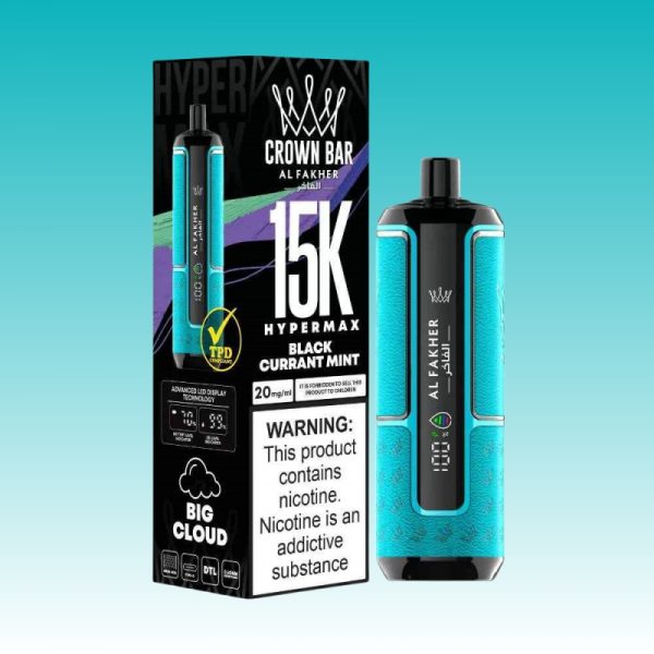 Al-Fakher-Crown-Bar-Hypermax-15000-Puffs-TPD-Disposable-Vape-with-Display-Screen-6.jpg Al Fakher Crown Bar Hypermax 15000 Puffs