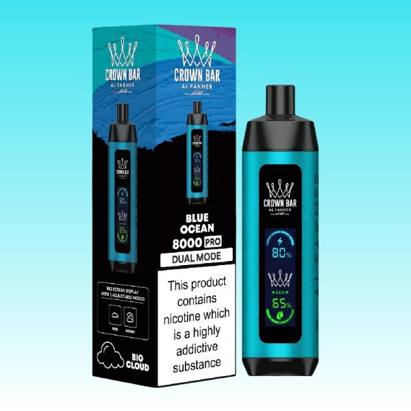 Al-Fakher-Crown-Bar-Pro-8000-Puffs-Dual-Mode-5-Nic-Vape-Pen-Disposable-7.jpg Al Fakher Crown Bar 8000 Pro