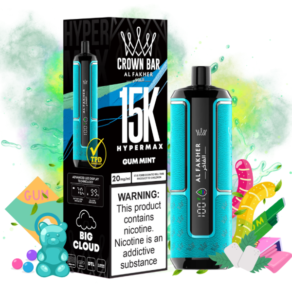 Al-Fakher-Gum-Mint-Vape-4.png Al Fakher Gum Mint Vape