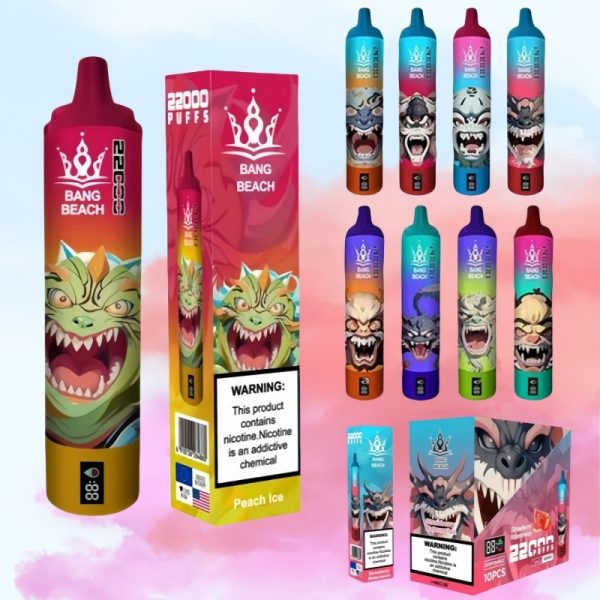 Bang-Beach-22000-Puffs-E-Cigarette-Adjustable-Airflow-Disposable-Vape-without-Nicotine-1.jpg Bang Beach 22000 Puffs