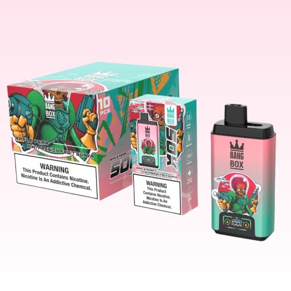 Bang-Box-50000-Puffs-7.jpg Bang Box Apple Pear & Kiwi Passion Fruit Guava-smak