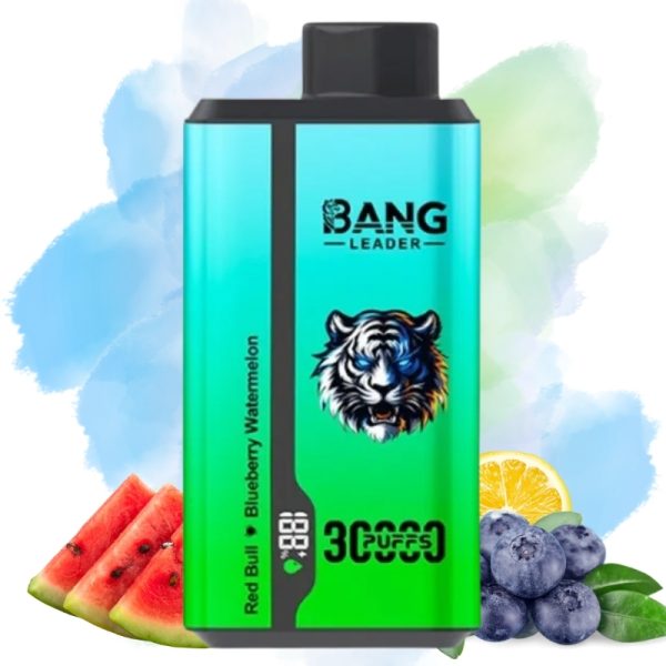 Bang-Leader-30000-Puffs-Red-Bull-Blueberry-Watermelon-.jpg Bang Leader Red Bull & Blueberry Watermelon smak