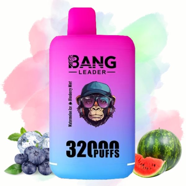 Bang-Leader-32000-Puffs-Watermelon-lce-Blueberry-Mint.jpg Bang Leader Watermelon lce & Blueberry Mint-smak