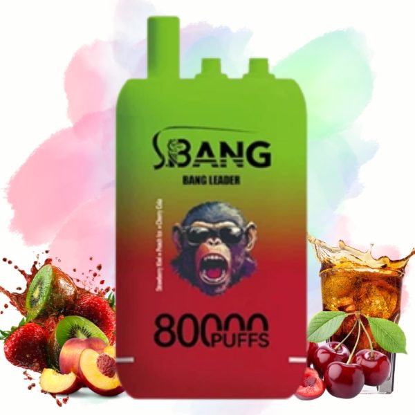Bang-Leader-80000-Puffs-Strawberry-Kiwi-Peach-Ice-Cherry-Cola.jpg Bang Leader Strawberry Kiwi& Peach Ice & Cherry Cola smak