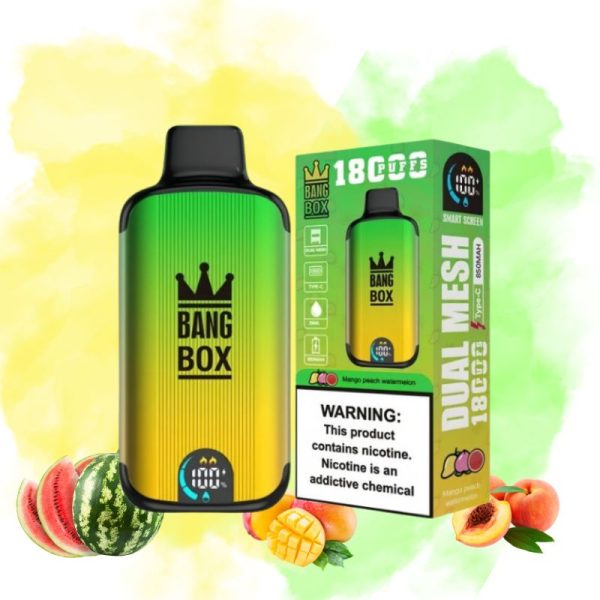 BangBox18000Puffs2.jpg Bang Box Mango Peach Watermelon Vape