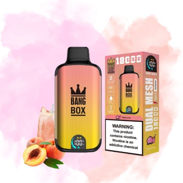 Bang Box Peach Juice Flavor