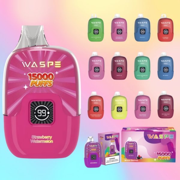 Best-Electronic-Cigarette-Waspe-15K-Puffs-Low-Nicotine-Disposable-Vape-1.jpg Waspe 15000 Puffs