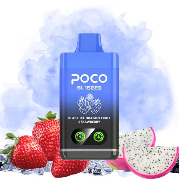 POCO Black Ice Dragon Fruit Strawberry smak