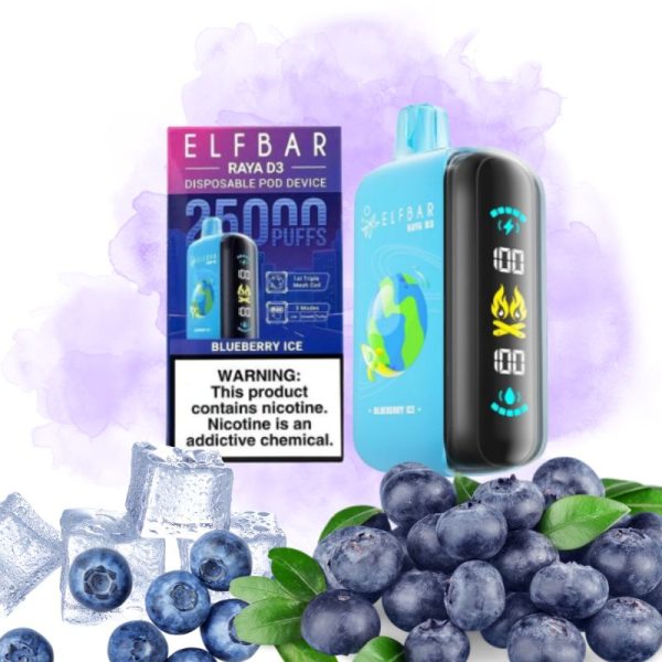 Elf Bar Blueberry Ice smak