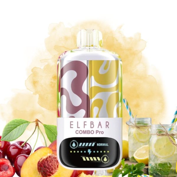 Cherry-Peach-Lemonade-2.jpg ELFBAR Cherry + Peach Lemonade smak