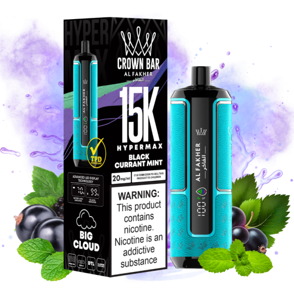 Al Fakher Black Currant Mint smak