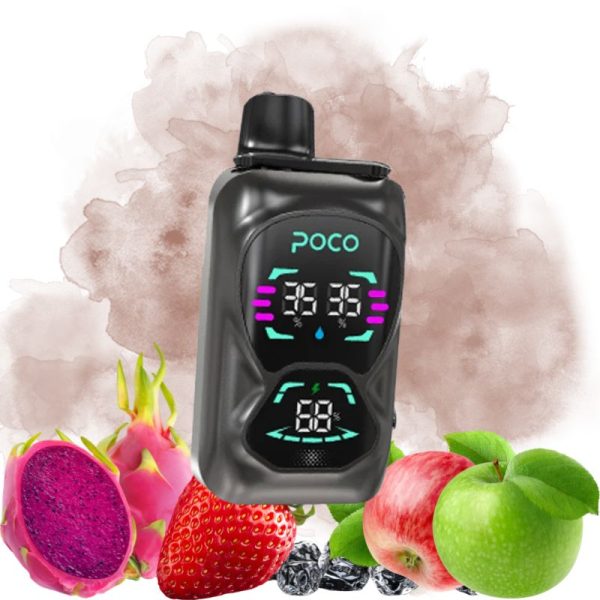 Double-Apple-Black-ice-dragon-fruit-strawberry-4-1.jpg Poco Double Apple & Black Ice Dragon Fruit Strawberry smak