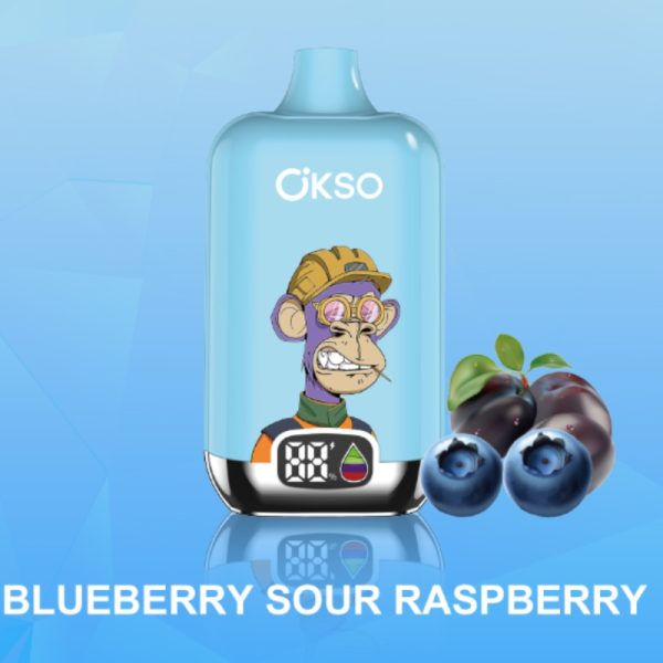Elf Box Blueberry Sour Raspberry smak Elf Box Blueberry Sour Raspberry smak