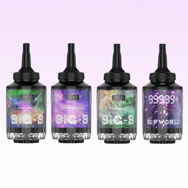 Elfworld-Big-B-99999-100K-Puffs-2.jpg Elfworld Lemon Mint Vape