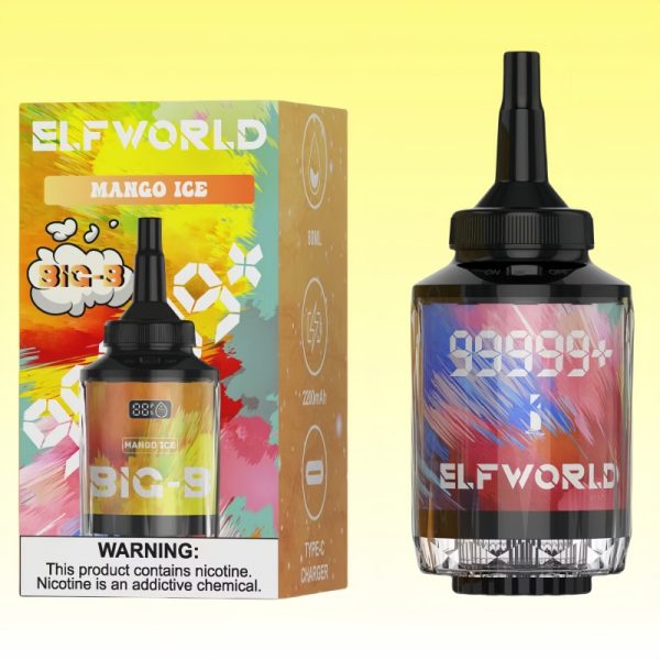 Elfworld-Big-B-99999-100K-Puffs-6.jpg Elfworld Lemon Mint Vape
