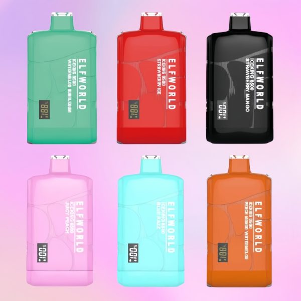 Elfworld-Ice-King-8500-Puffs-2.jpg Elfworld Peach Mango Watermelon smak