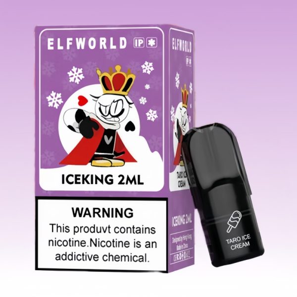 Elfworld-Iceking-Pod-600-Puffs-7.jpg Elfworld Strawberry Ice Cream Vape
