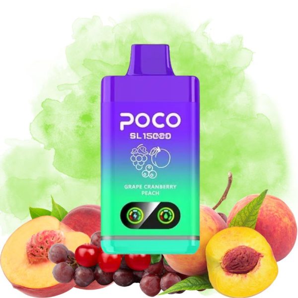 POCO Grape Cranberry Peach Vape