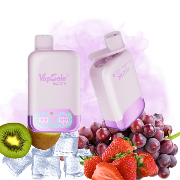 Grape-Ice-Strawberry-Kiwi-31.png VapSolo Grape Ice & Strawberry Kiwi Vape