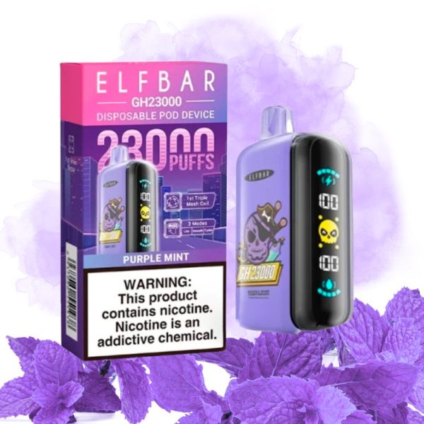 Elf Bar Purple Mint Vape