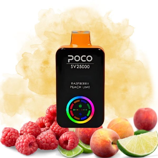 POCO Raspberry Peach Lime smak