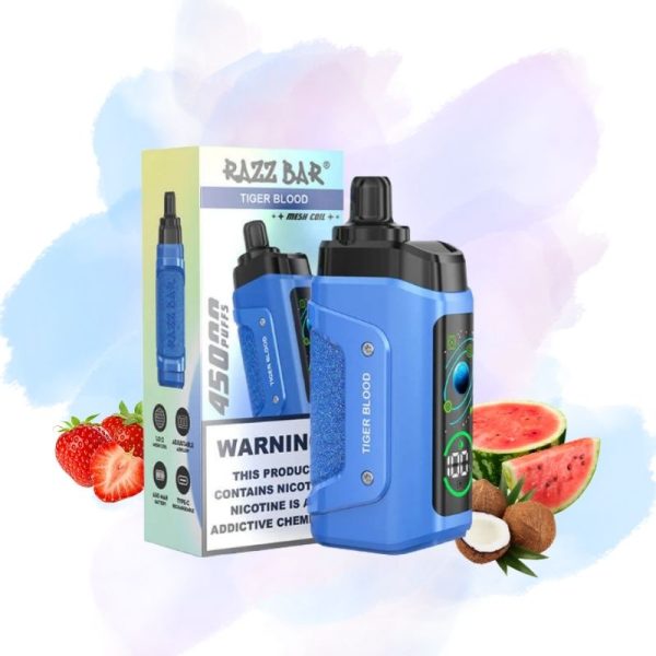 RazzBar45000Puffs7.jpg Razz Bar smaken Tiger Blood