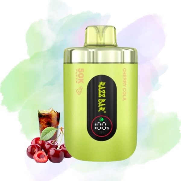 RazzBar50000Puffs2.jpg Razz Bar Cherry Cola smak