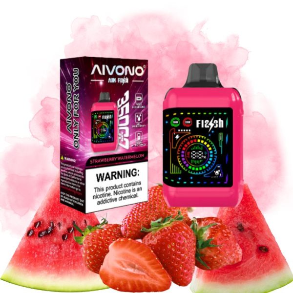 Strawberry-Watermelon-20.jpg Aivono Strawberry Watermelon smak