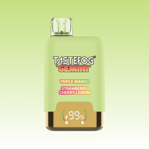 Tastefog-Gemini-Dual-Flavor-Pod-25000-High-Puffs-Rechargeable-Wholesale-Disposable-Vapes-14.jpg Tastefog Grape Lemonade&Mango Passion Fruit Vape