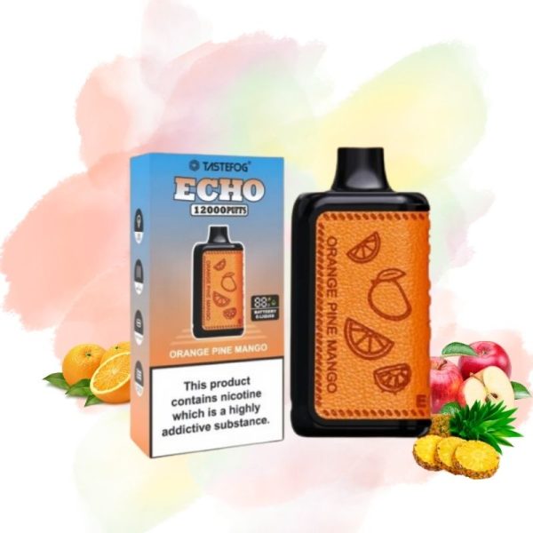 TastefogEchoDigitalBox12000Puffs1.jpg Tastefog Orange Pine Mango-smak