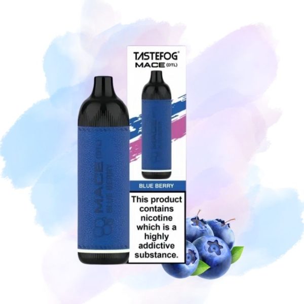 TastefogMace15000Pufs1.jpg Tastefog Blue Berry Vape