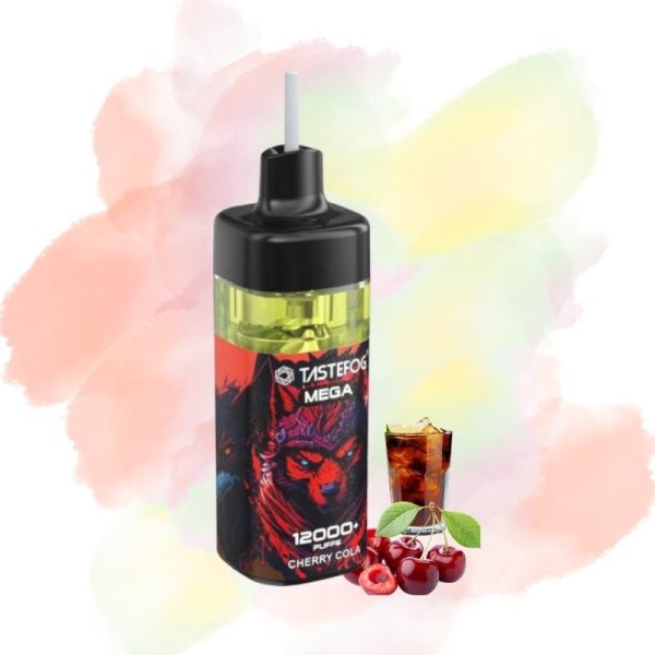 TastefogMega12000Puffs2.jpg Tastefog Cherry Cola smak