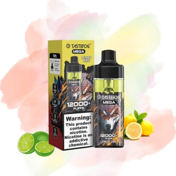 TastefogMega12000Puffs4.jpg Tastefog Lemon Lime smak