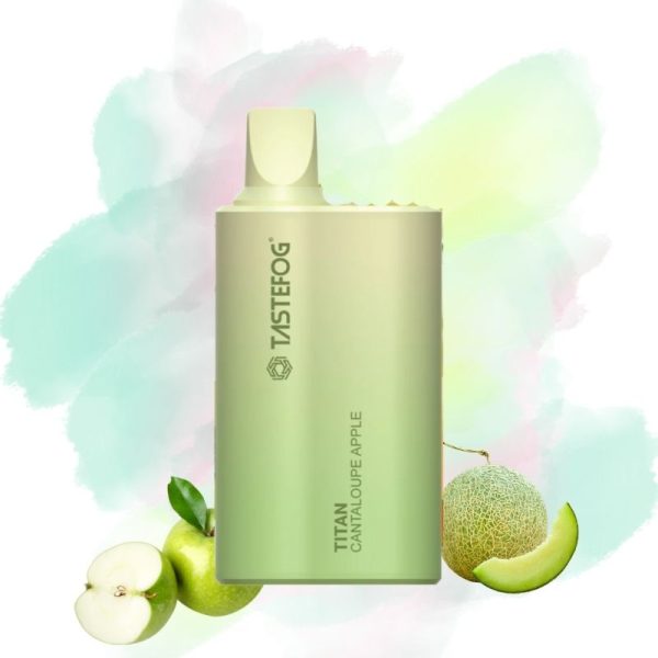 TastefogTitan12000Puffs1.jpg Tastefog Cantaloupe Apple smak