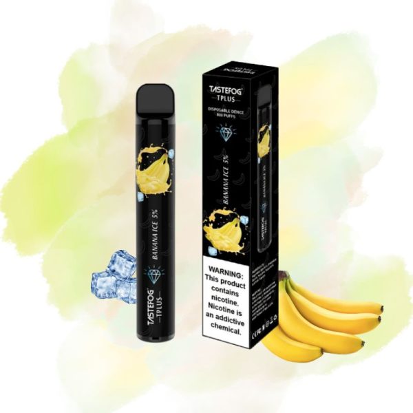 TastefogTplus-800Puffs1.jpg Tastefog Banana Ice smak