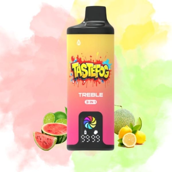 Tastefog Lemon Mint & Triple Melon & Fizzy Watermelon Vape