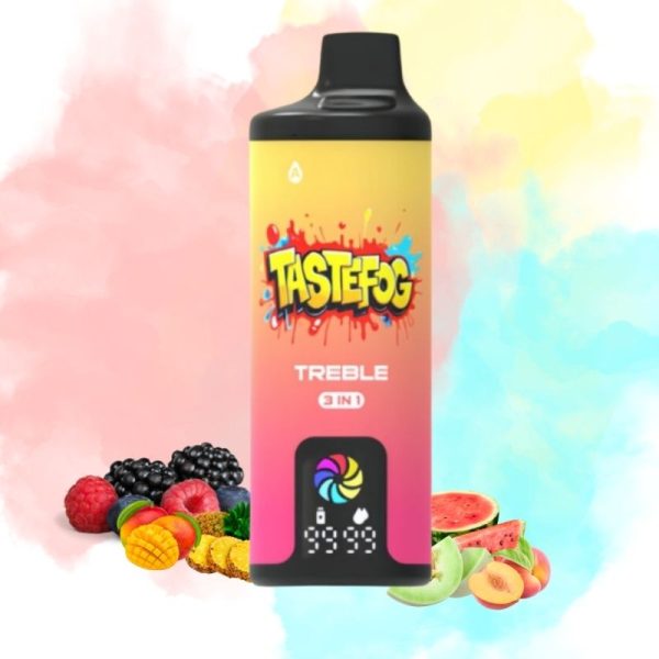 Tastefog Mr Blue & Triple Melon & Pineapple Peach Mango smak