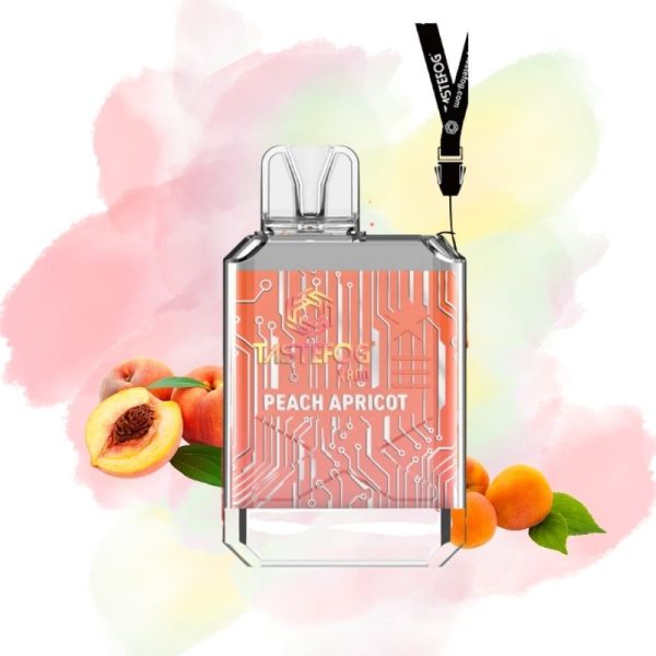 TastefogX800Puffs2.jpg Tastefog Peach Apricot Vape