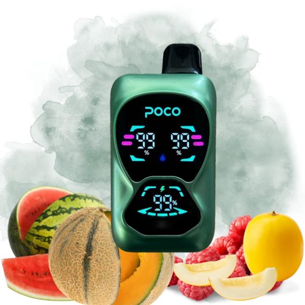 Triple-Melon-Raspeberry-Watermelon-6.jpg Poco Triple Melon & Raspeberry Watermelon Vape