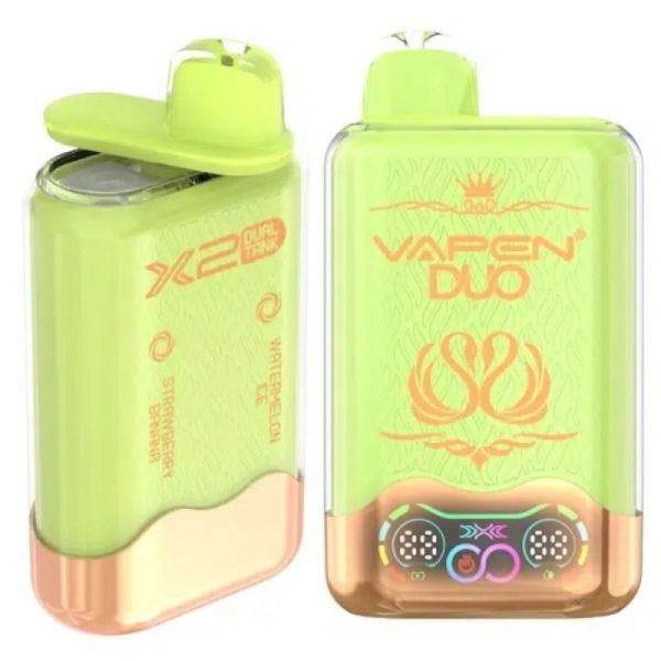 Vapen-Duo-40000-Strawberry-Banana-Watermelon-Ice.jpg Vapen Strawberry Banana & Watermelon Ice-smak