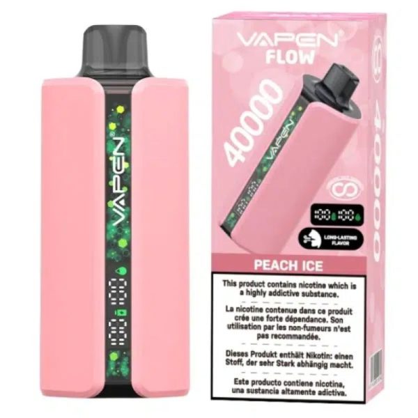 Vapen-Flow-40000-Peach-Ice.jpg Vapen Peach Ice Vape