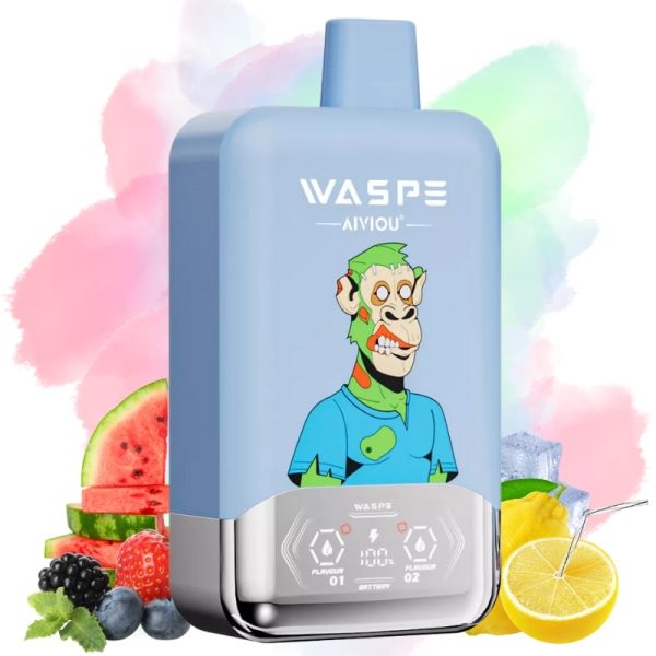 Waspe-Aiviou-40000-Puffs-Blue-Razz-Lemonade-Watermelon-Bubblegum.jpg Waspe Blue Razz Lemonade & Watermelon Bubblegum Vape