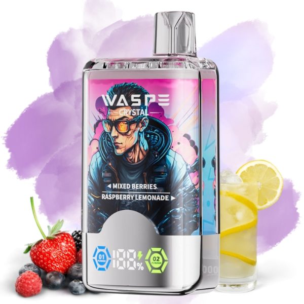 Waspe Mixed Berries & Raspberry Lemonade smak